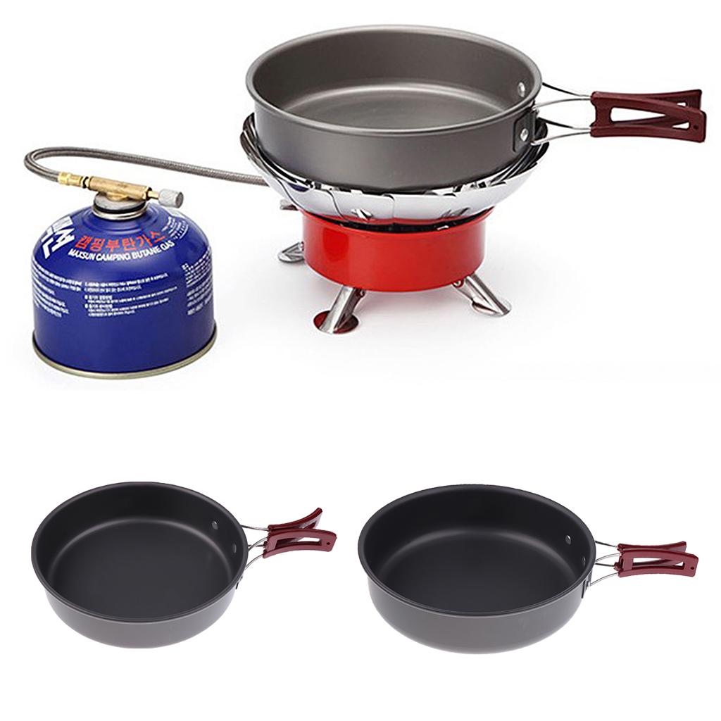 Camping Cooking Frying Pan - Nonstick Portable Camping Frying Pan Foldable