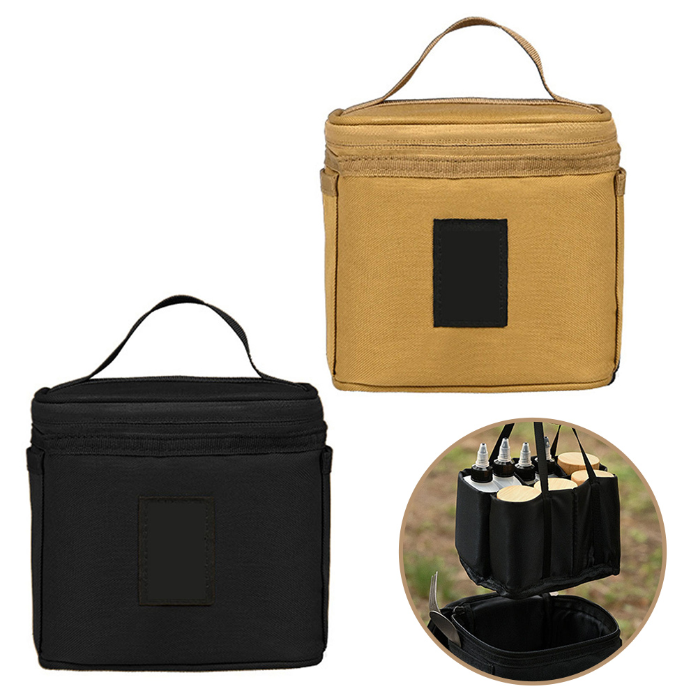 Spice Kit Compact - Outdoor Spice Carrier Seasoning Kit Organizer