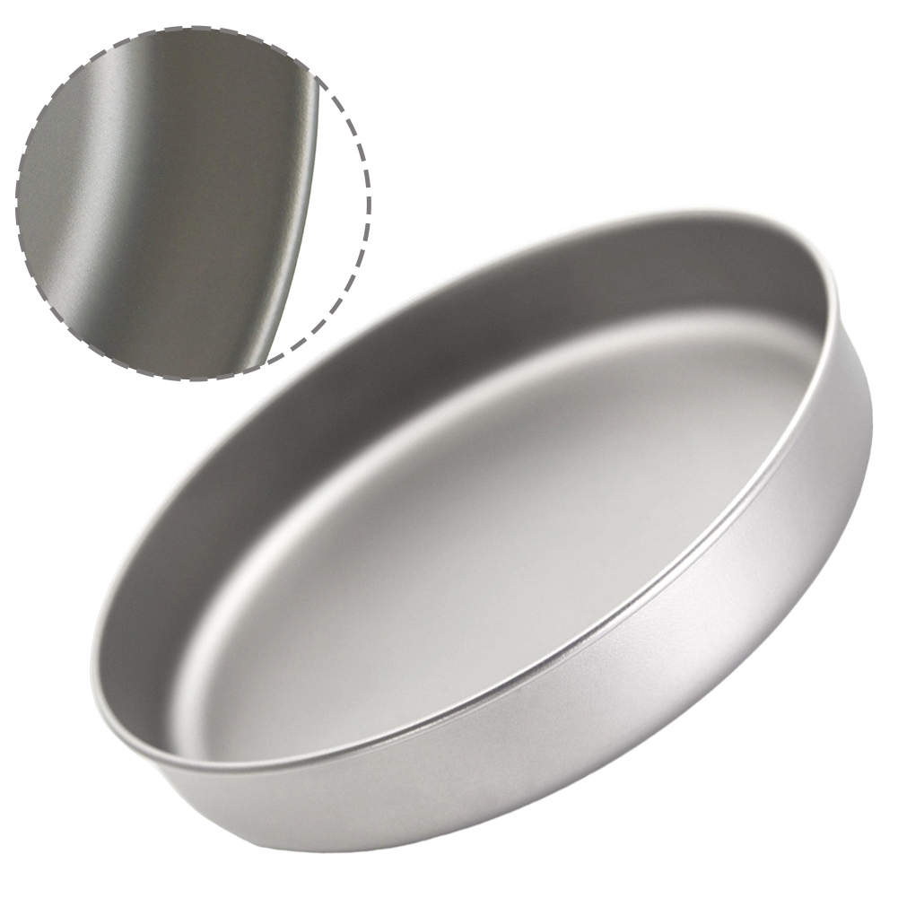 Camping Cooking Frying Pan - Ultralight Pure Ti Frypan Pot Outdoor