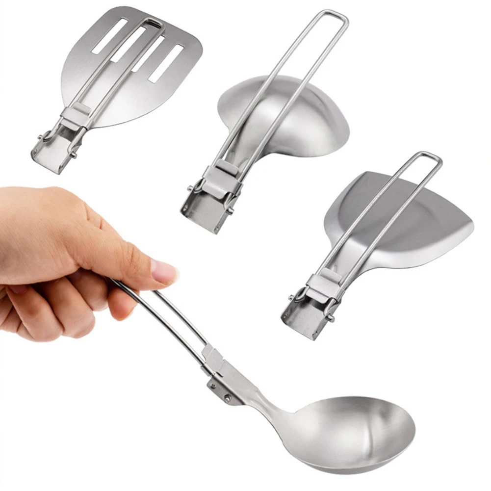 Camping Cooking Options - Cooking Utensils Stainless Steel Camping Cooking