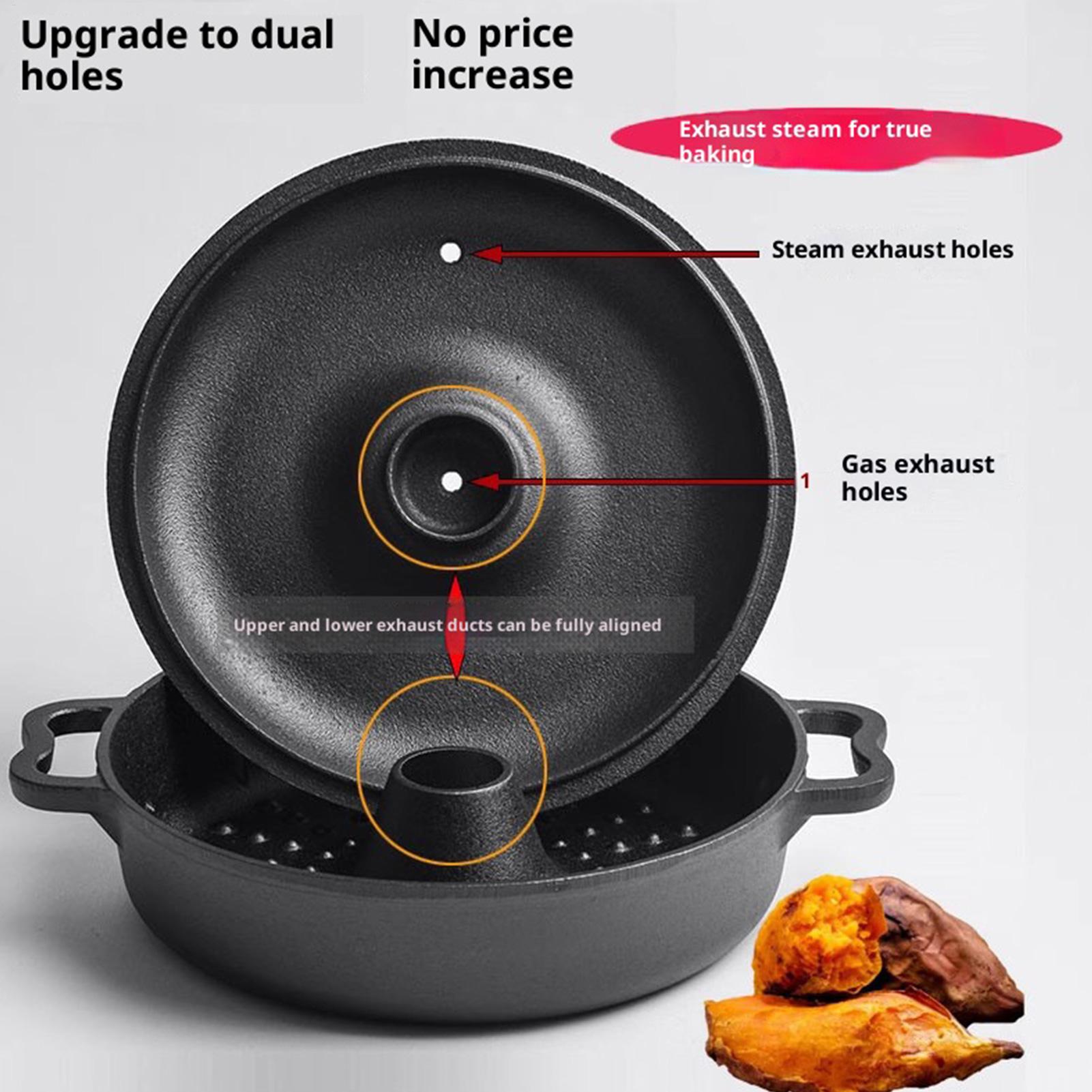 Camping Cooking Ovens - Cast Iron Cauldron For Cooking Heavy