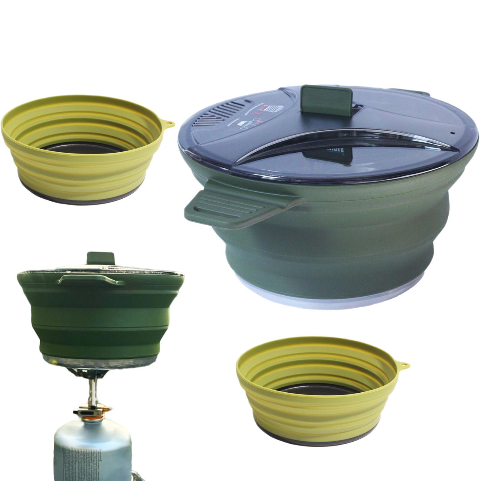 Camping Cooking Dishes - Camping Cooking Set Folding Camping Cooking