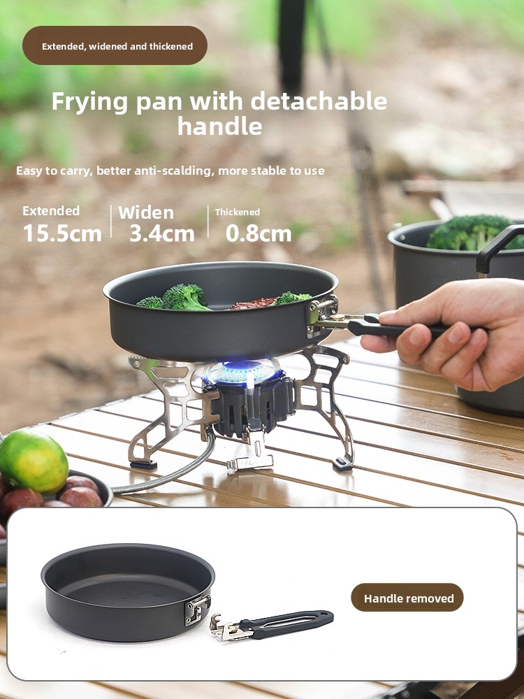 Camping Cooking Frying Pan - Bulin C15 Outdoor Small Frying Pan