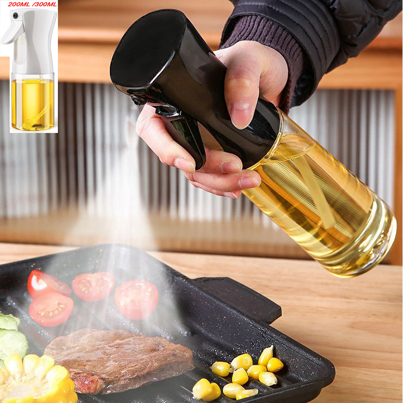 Camping Cooking Oil Container - 200ml 300ml Oil Spray Bottle Kitchen