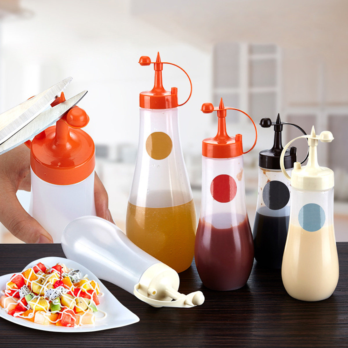Spice Kit Compact - 3Pcs Premium Food Grade Squeeze Bottle