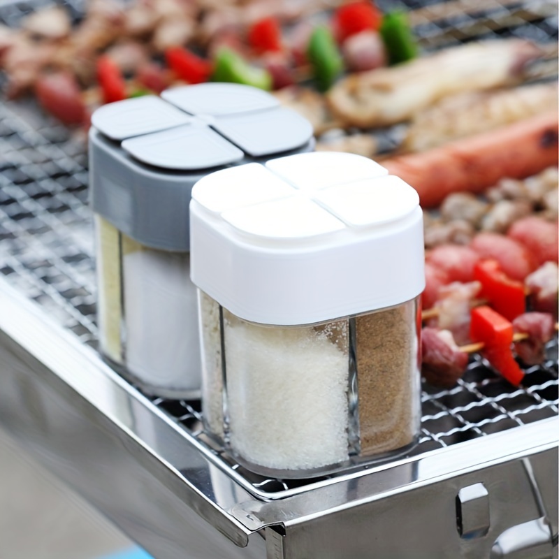 Camping Cooking Oil - 4in1 Camping Seasoning Shaker Multi-Purpose Spice