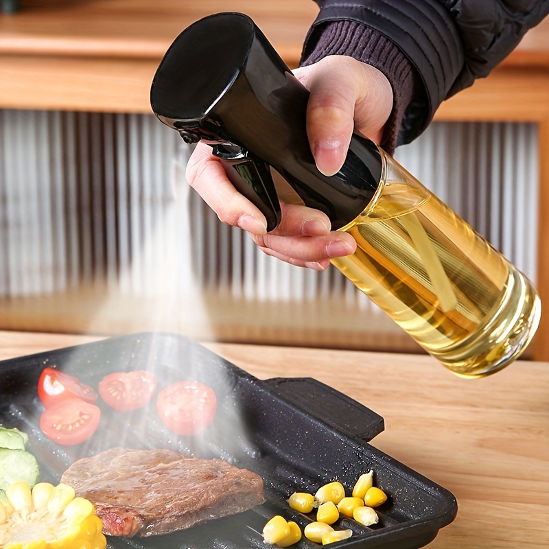 Camping Cooking Oil Container - 200/300ML Olive Oil Spray Bottle Kitchen,