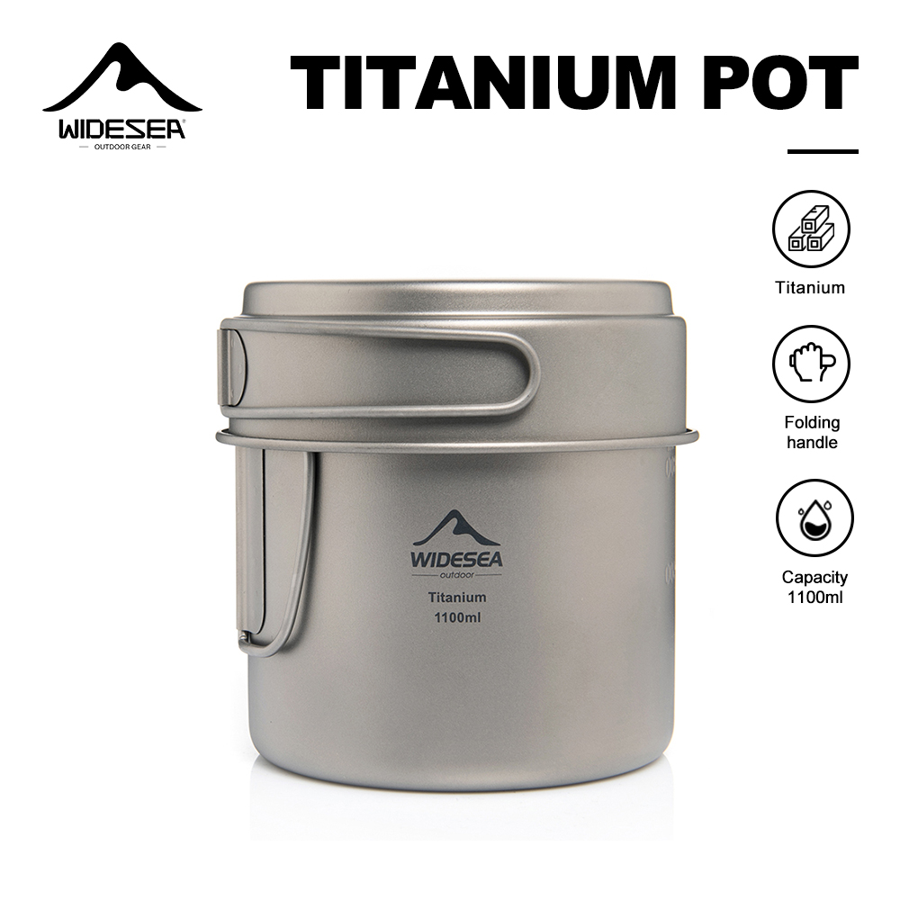 Widesea Ultralight Titanium Ca - Camping Cooking Oil recension och pris