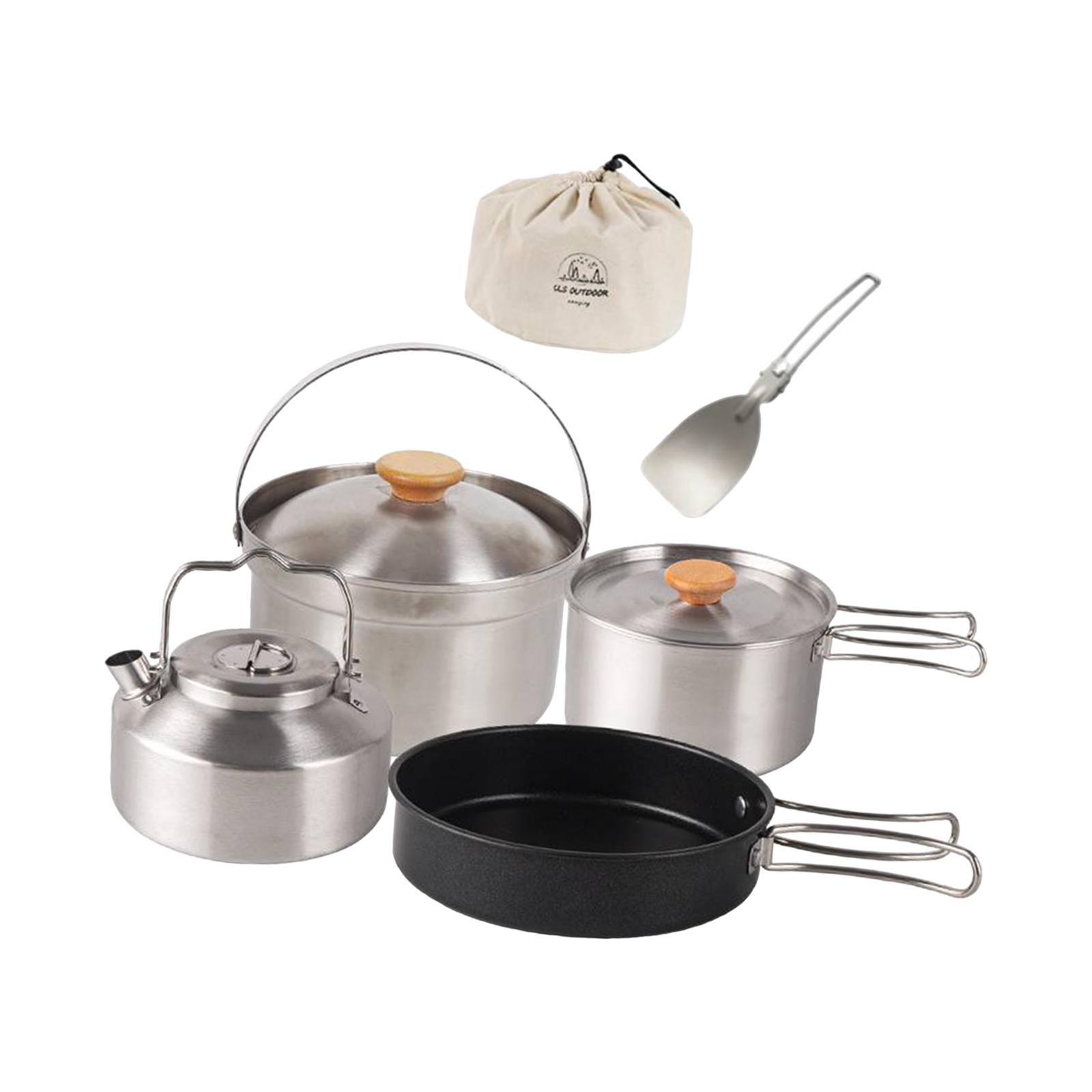 Camping Cookware Cook Gear Por - Camping Cooking Frying Pan recension och pris