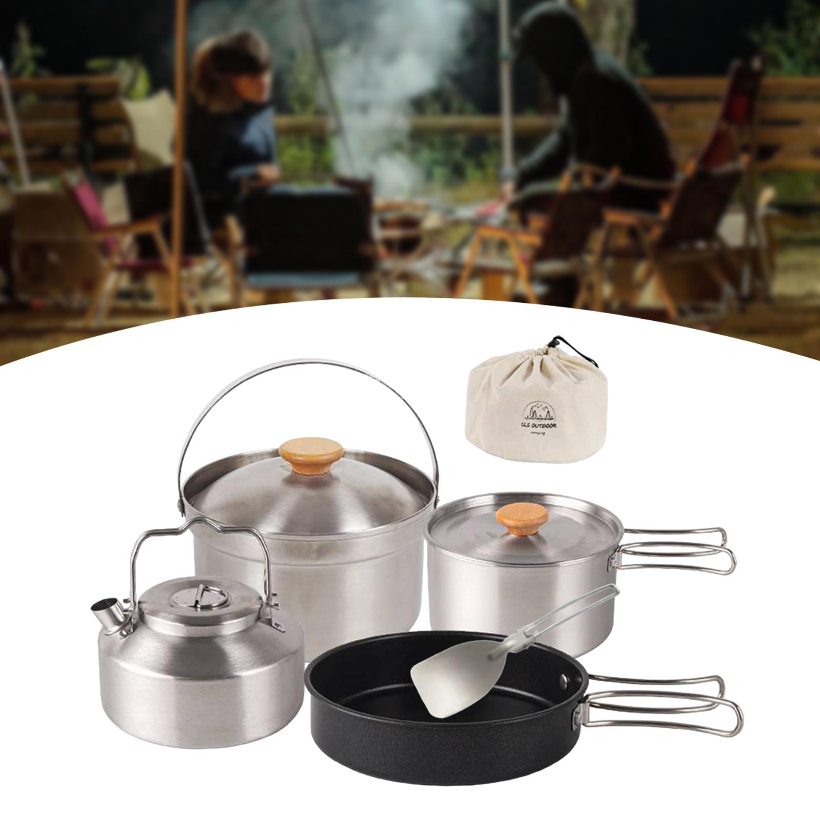Camping Cookware Cook Gear Por - Camping Cooking Frying Pan recension och pris
