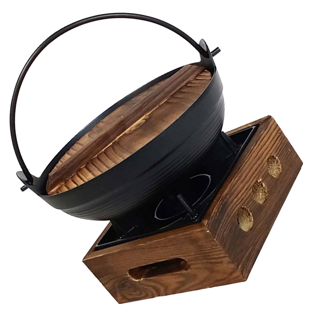 1Set Cast Iron Japanese Sukiya - Japanese Camping Cooking recension och pris