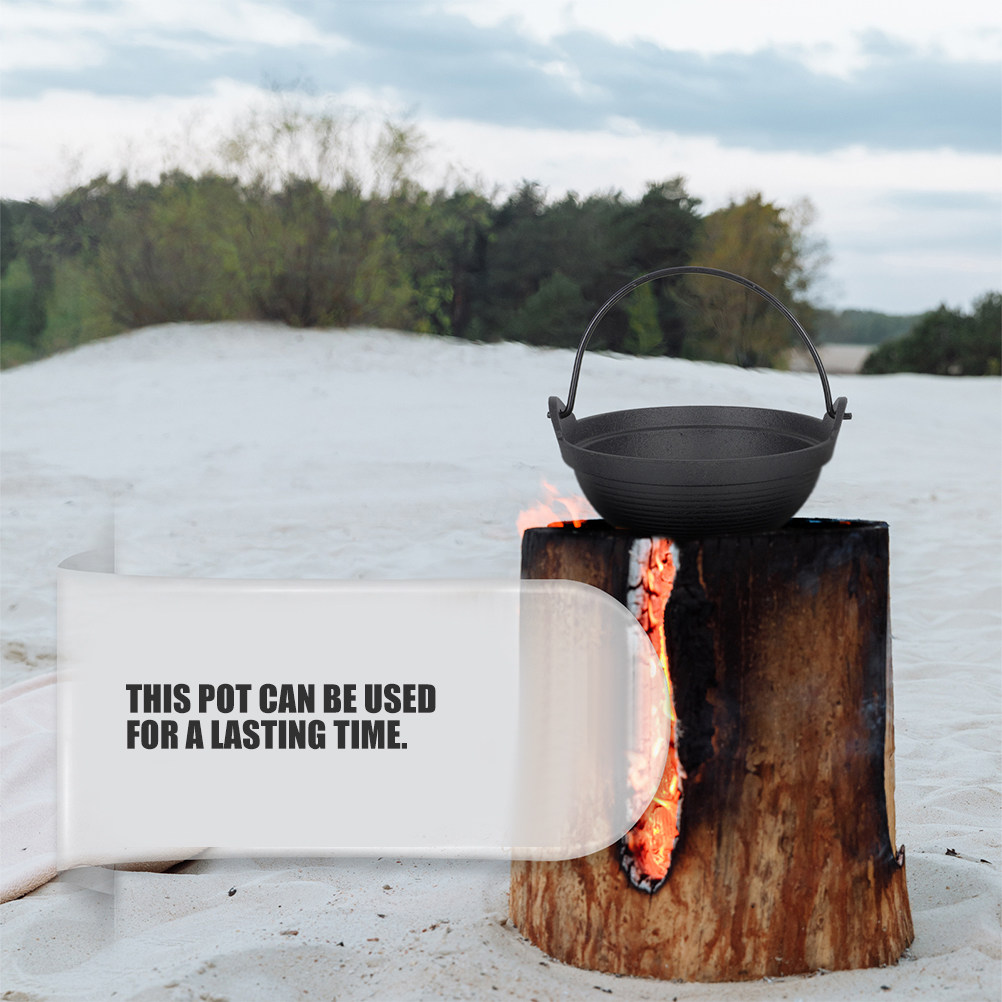 Premium Cast Iron Hanging Cook - Japanese Camping Cooking recension och pris