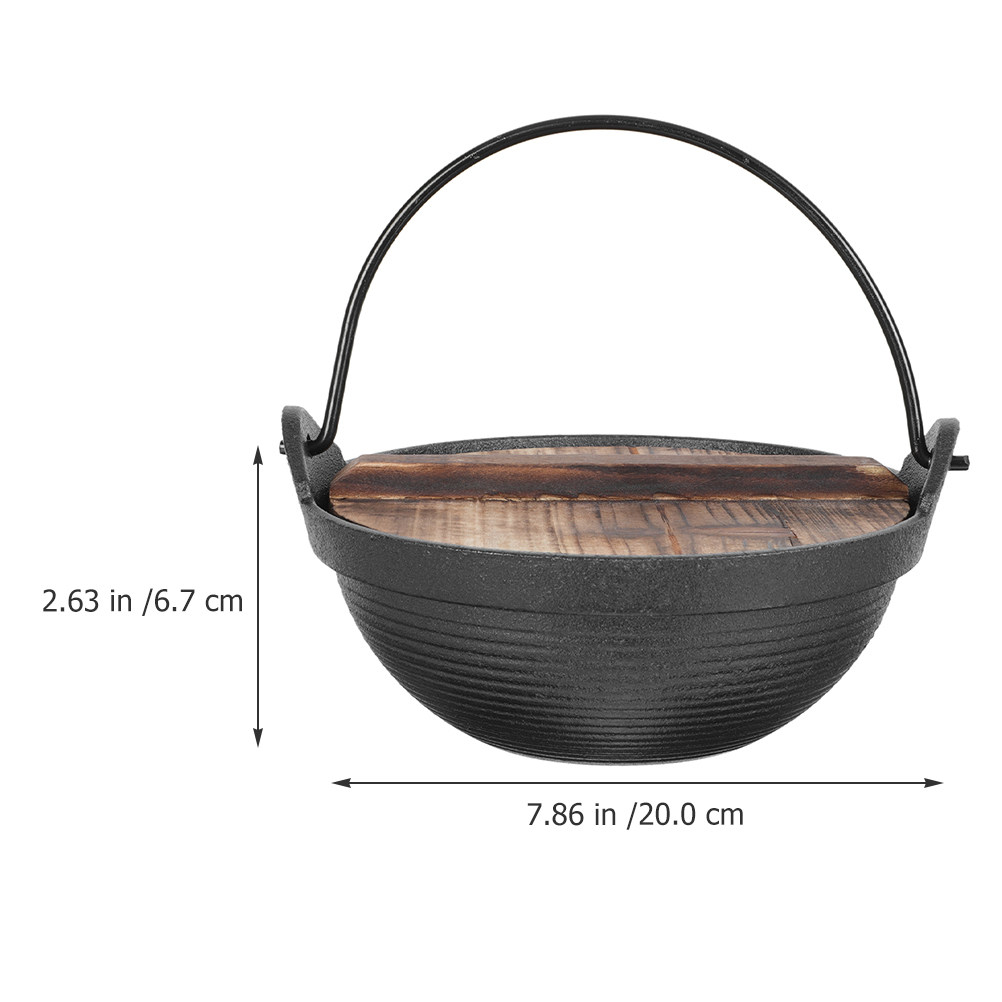 Premium Cast Iron Hanging Cook - Japanese Camping Cooking recension och pris