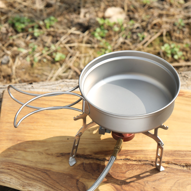 Camping Titanium Cooking Pan 1 - Camping Cooking Frying Pan recension och pris