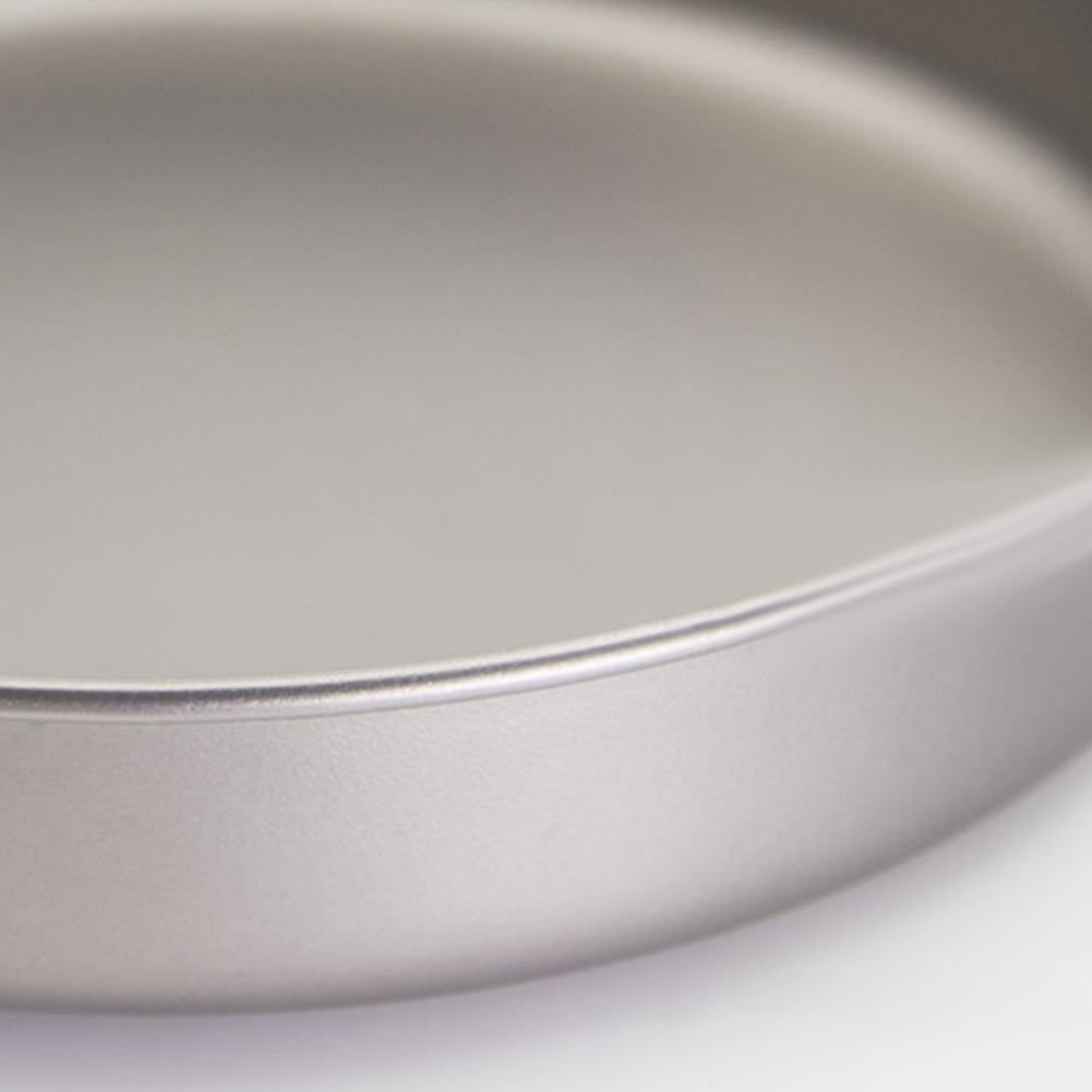 Ultralight Pure Ti Frypan Pot  - Camping Cooking Frying Pan recension och pris
