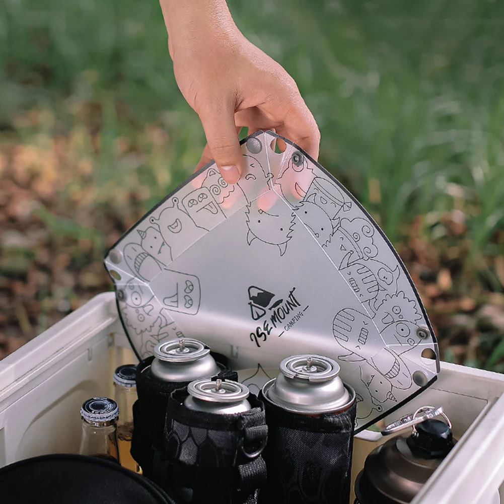 PP Foldable Dinnerware Portabl - Camping Cooking Tray recension och pris