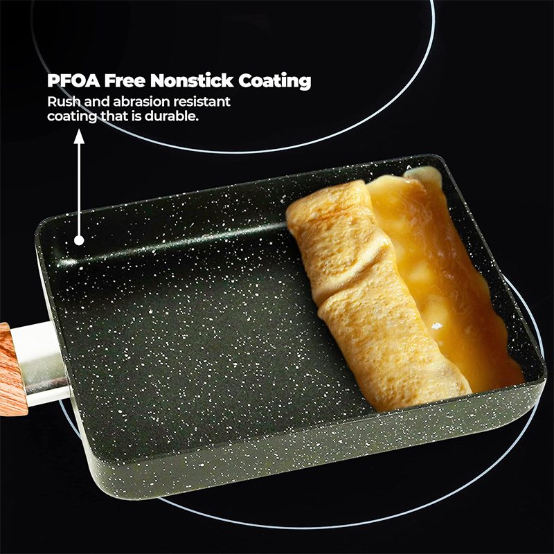 Japanese Omelette Pan Egg Roll - Japanese Camping Cooking recension och pris