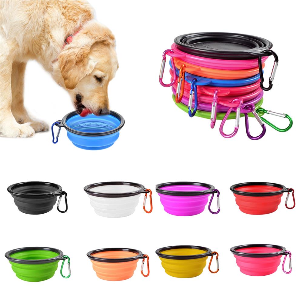 Collapsible Pet Silicone Dog F - Camping Cooking Tray recension och pris