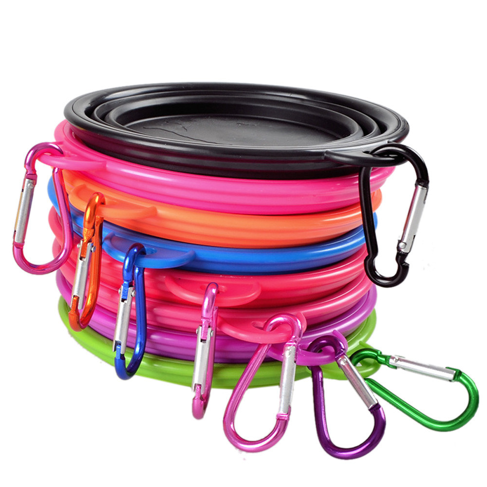 Collapsible Pet Silicone Dog F - Camping Cooking Tray recension och pris