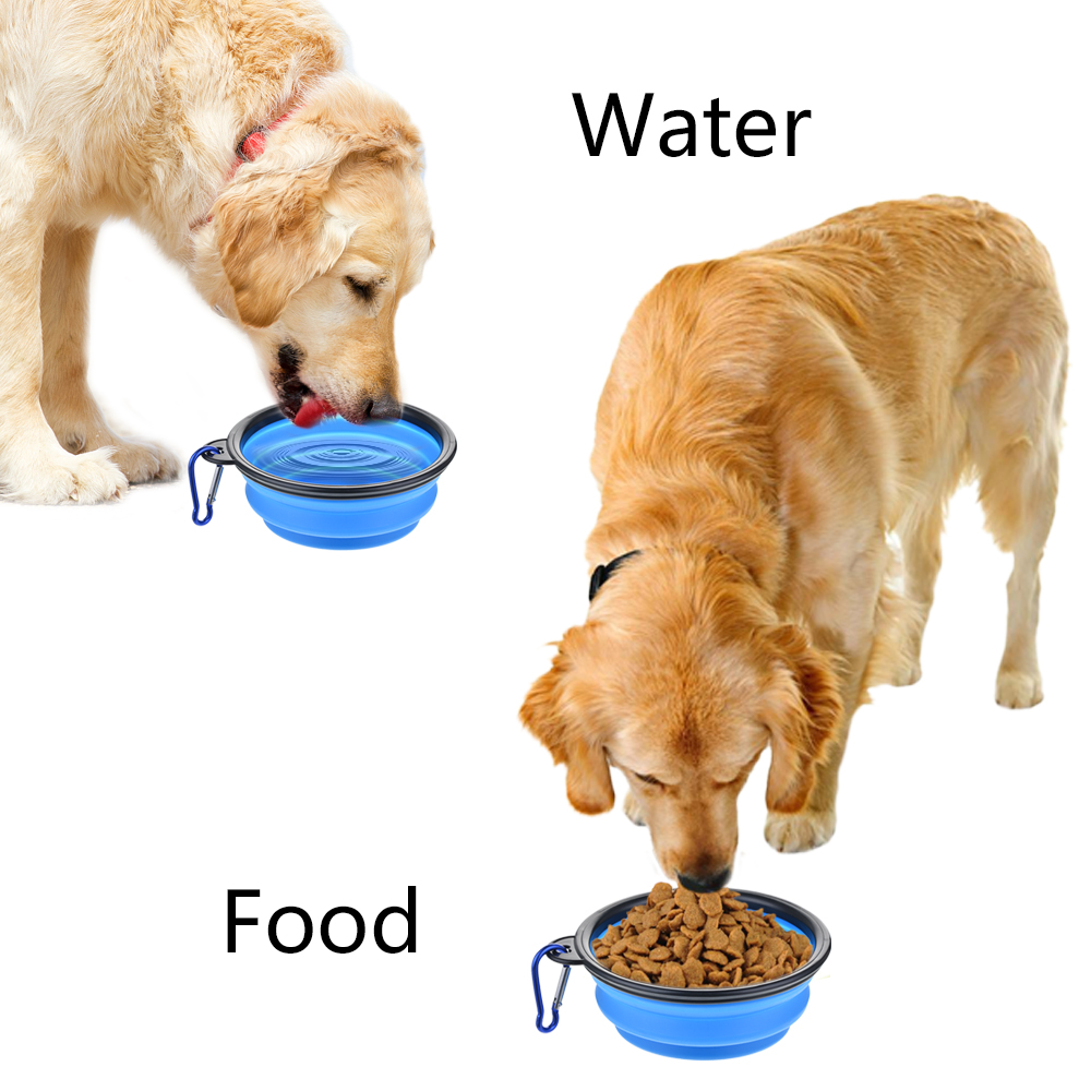 Collapsible Pet Silicone Dog F - Camping Cooking Tray recension och pris