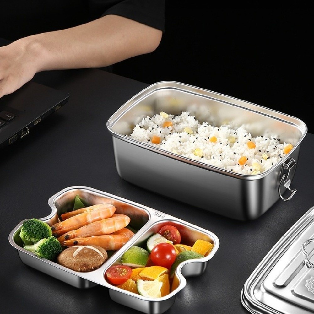 Double-layer Stainless Steel L - Camping Cooking Appliances recension och pris