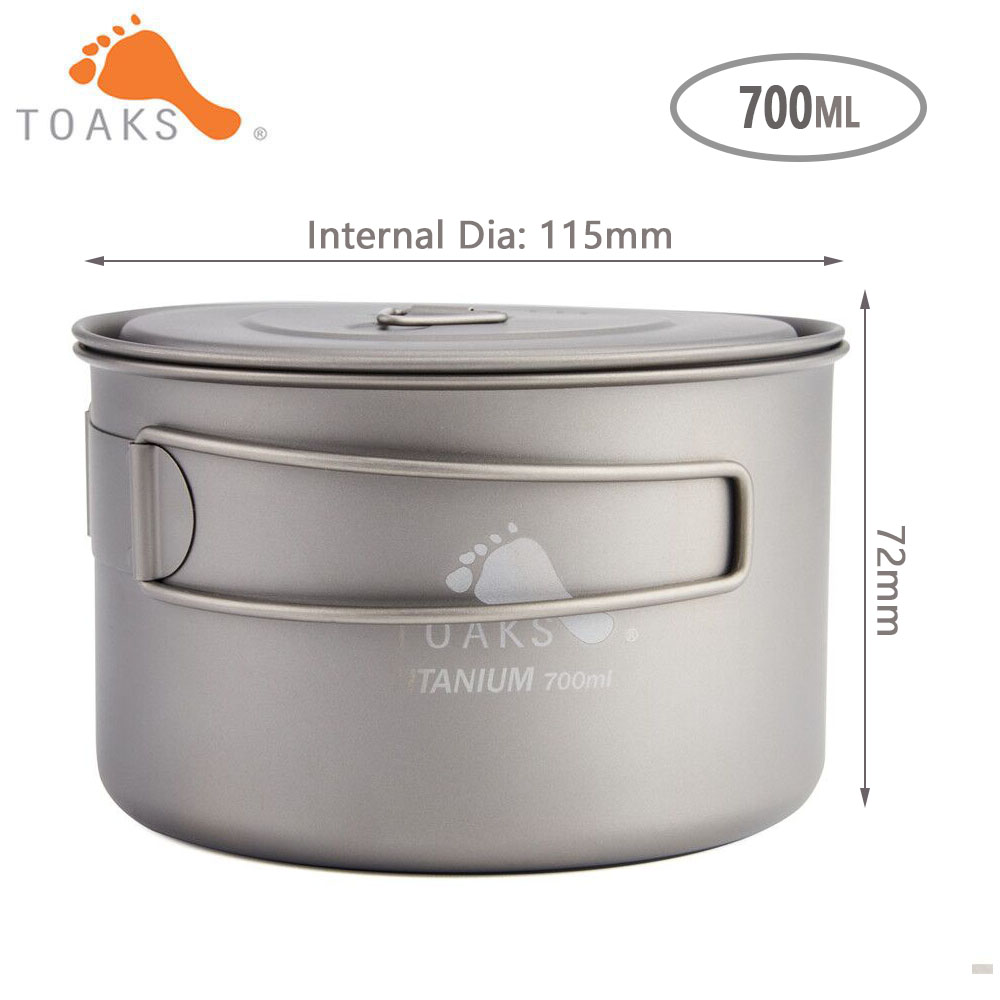 TOAKS Pure Titanium Camping Co - Camping Cooking Tray recension och pris