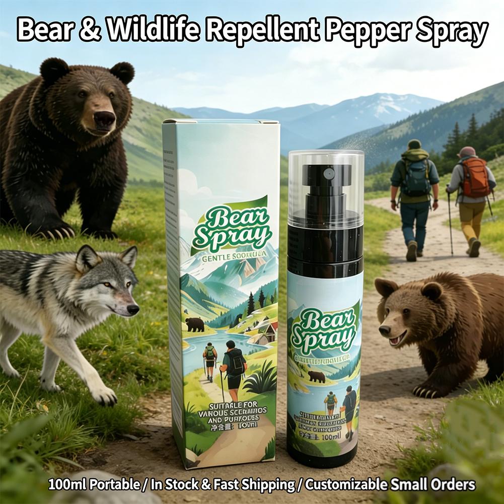 100ml Wildlife Repellent Spray - Camping Cooking Oil recension och pris