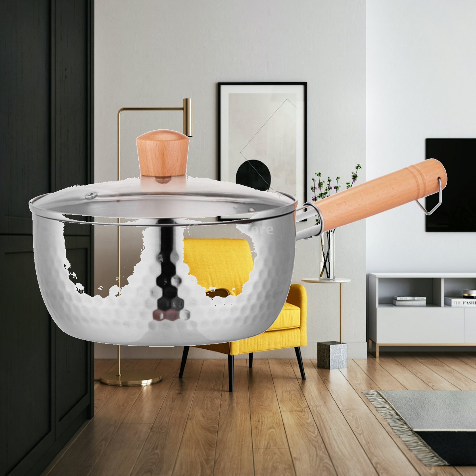 Japanese Saucepan with Lid Sma - Japanese Camping Cooking recension och pris