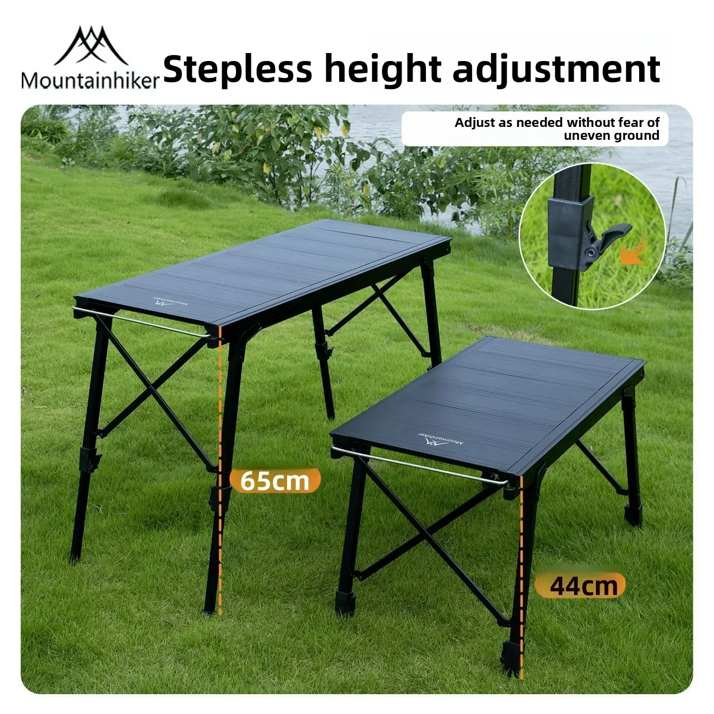 Folding IGT Camping Lift Table - Camping Cooking Options recension och pris