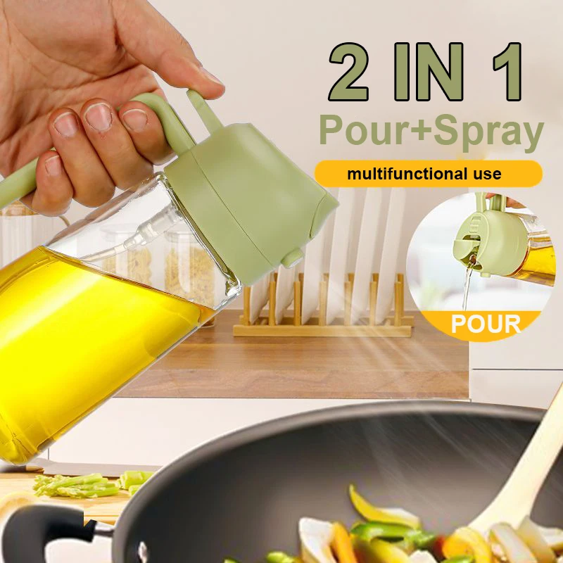 2 in 1 Pour Spray Sprayer Kitc - Camping Cooking Oil recension och pris