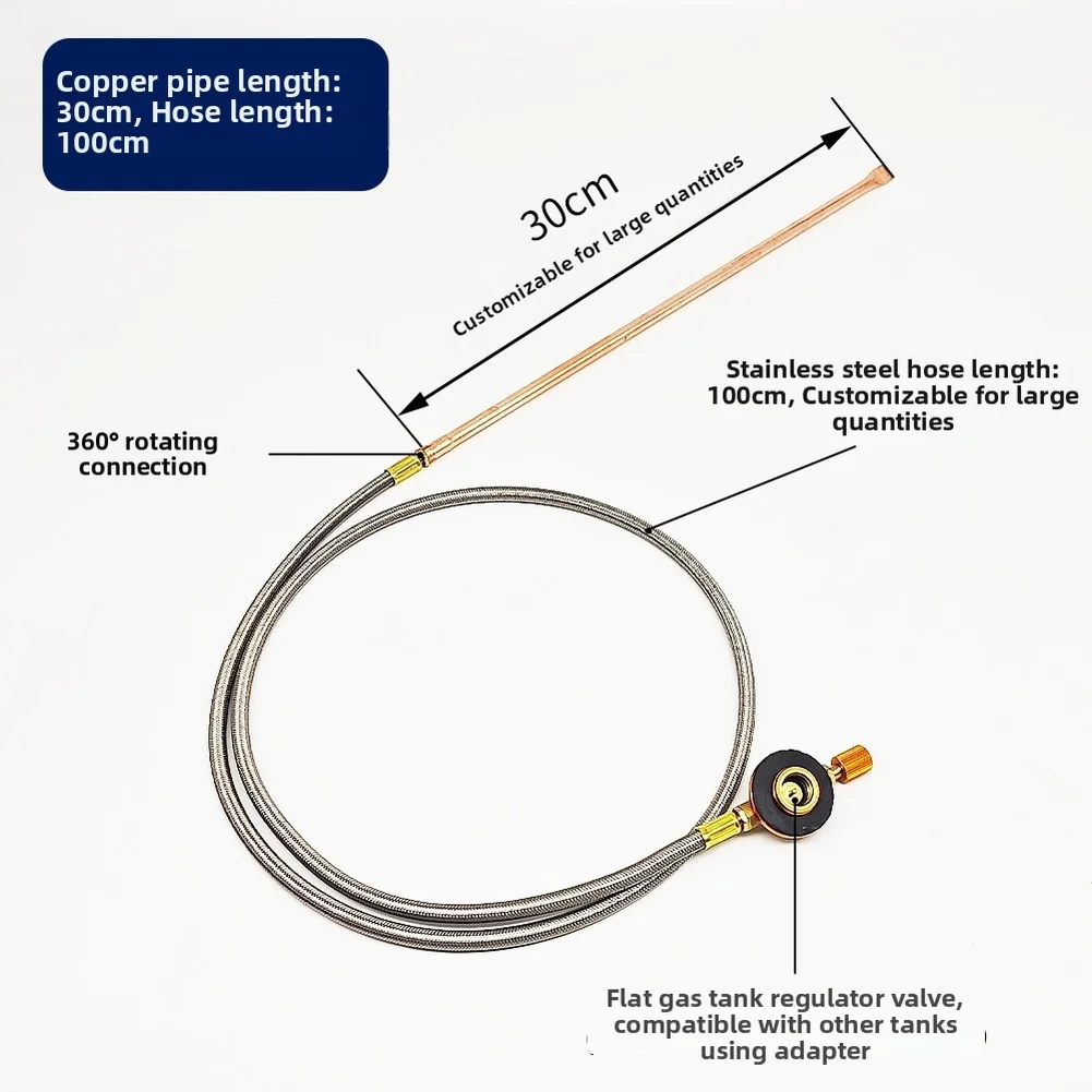 Copper Tube Handheld Fire Star - Camping Cooking Youtube recension och pris