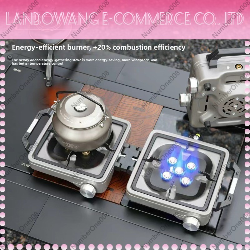Outdoor Dual Burner High Power - Camping Cooking Appliances recension och pris