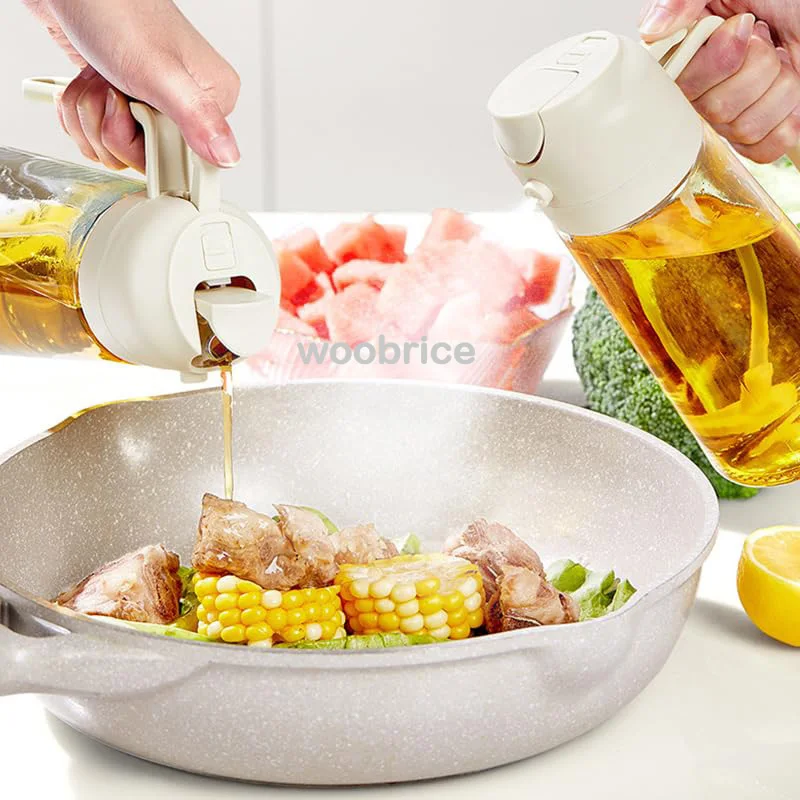 Olive Oil Spray Bottle for Oil - Camping Cooking Oil Container recension och pris