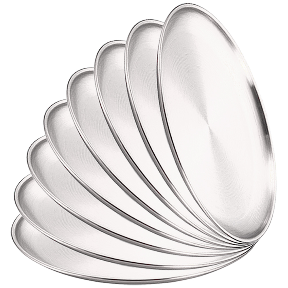 8Pcs Metal Dining Dish Stainle - Camping Cooking Tray recension och pris