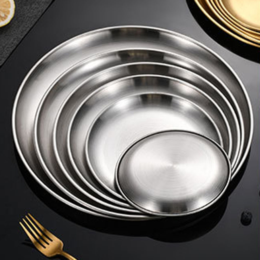 8Pcs Metal Dining Dish Stainle - Camping Cooking Tray recension och pris