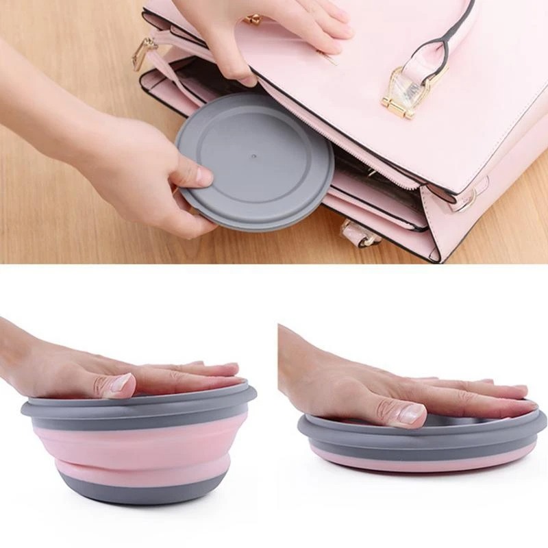 3pcs Silicone Folding Lunch Bo - Camping Cooking Dishes recension och pris
