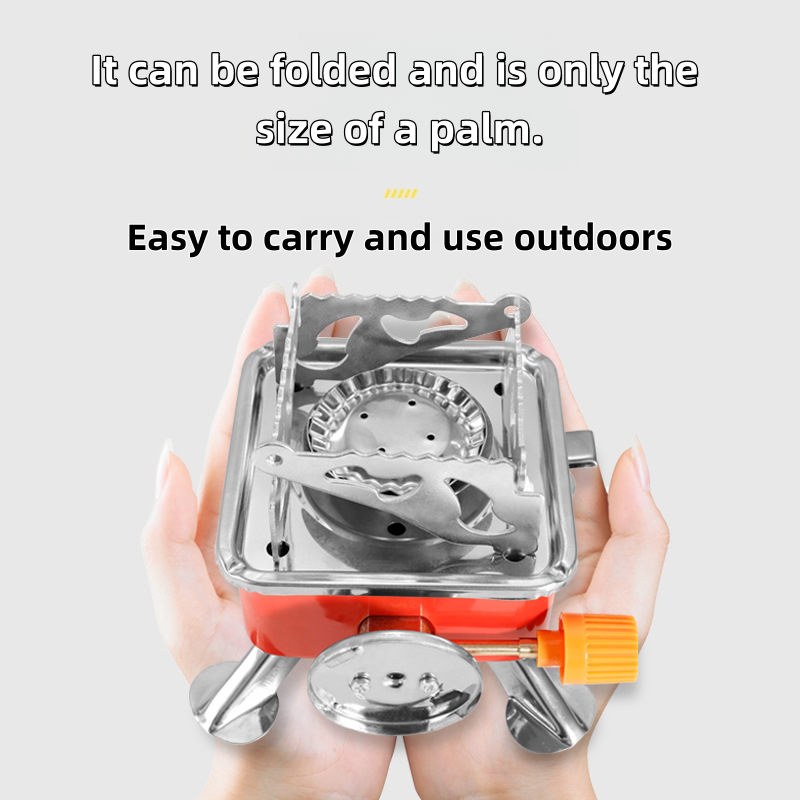 Outdoor Mini Square Stove Camp - Camping Cooking Ovens recension och pris