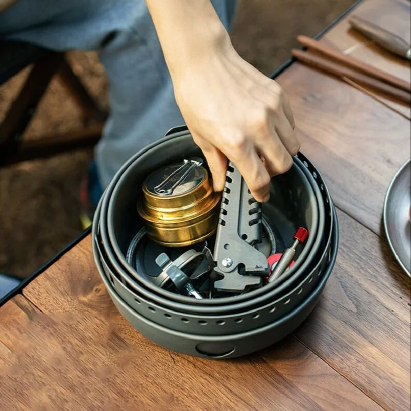 Camping Alloy Cooking Pot Fry  - Camping Cooking Frying Pan recension och pris