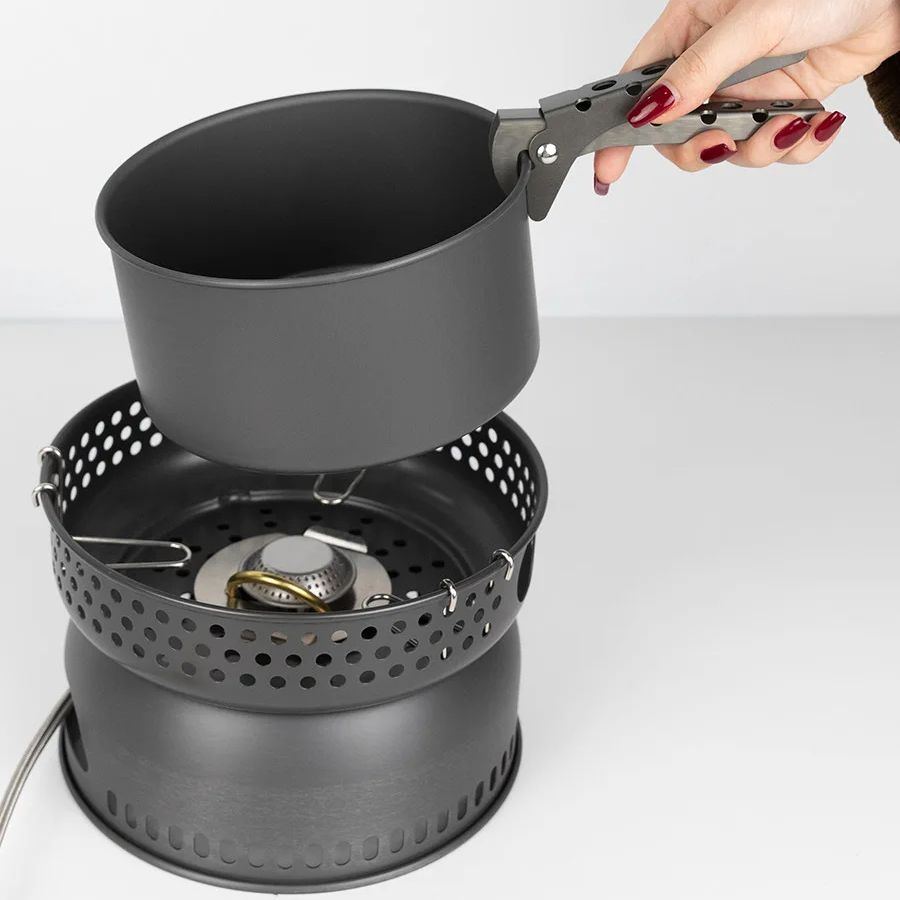 Camping Alloy Cooking Pot Fry  - Camping Cooking Frying Pan recension och pris