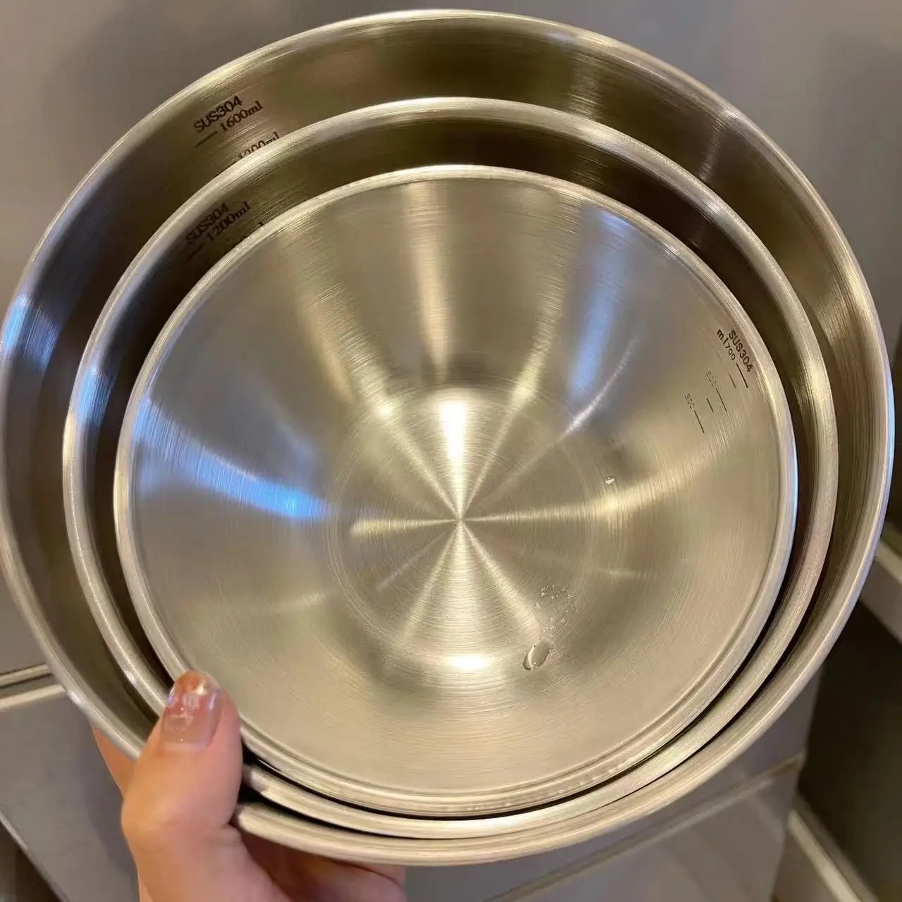 1-3 Stainless Steel Bowl Set w - Camping Cooking Pan Set recension och pris