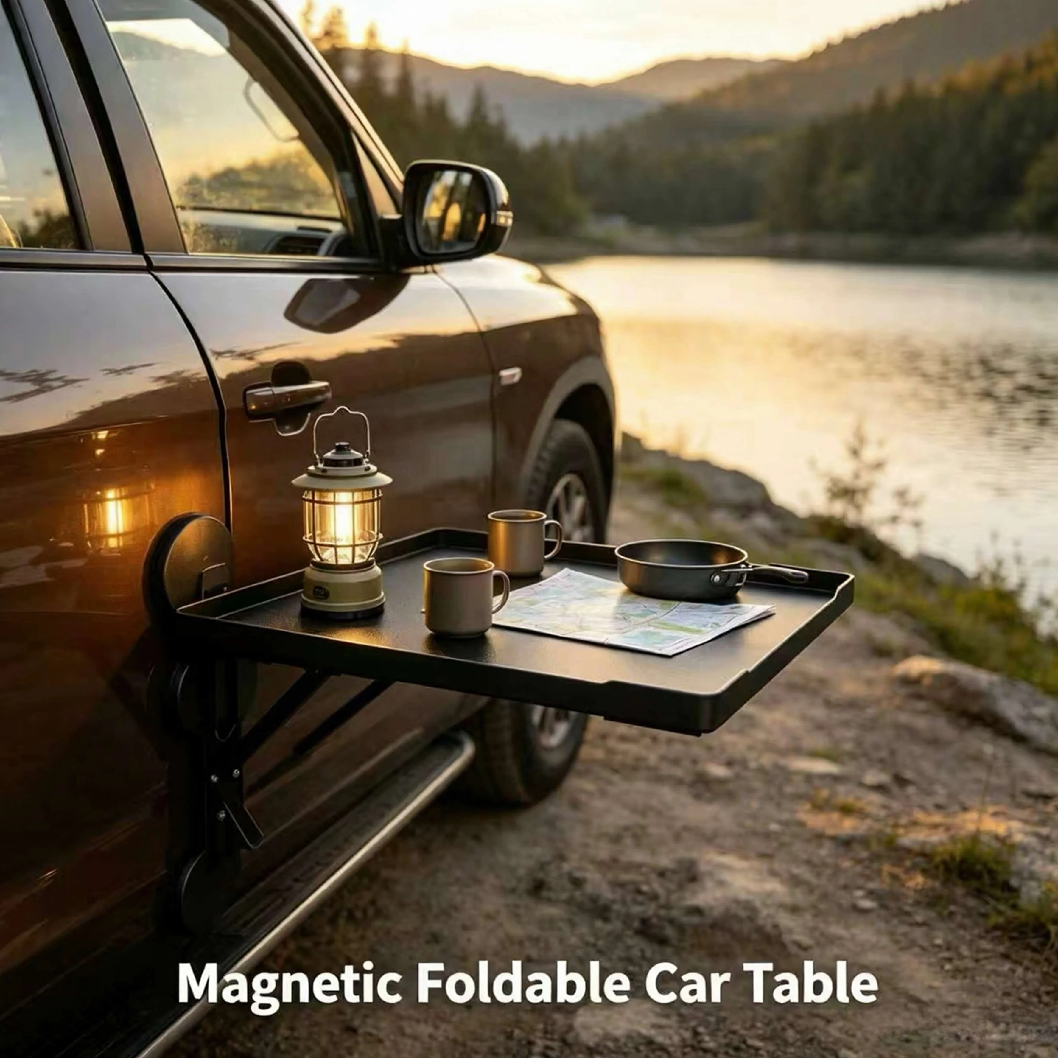 Portable Car Side Door Hanging - Camping Cooking Tray recension och pris