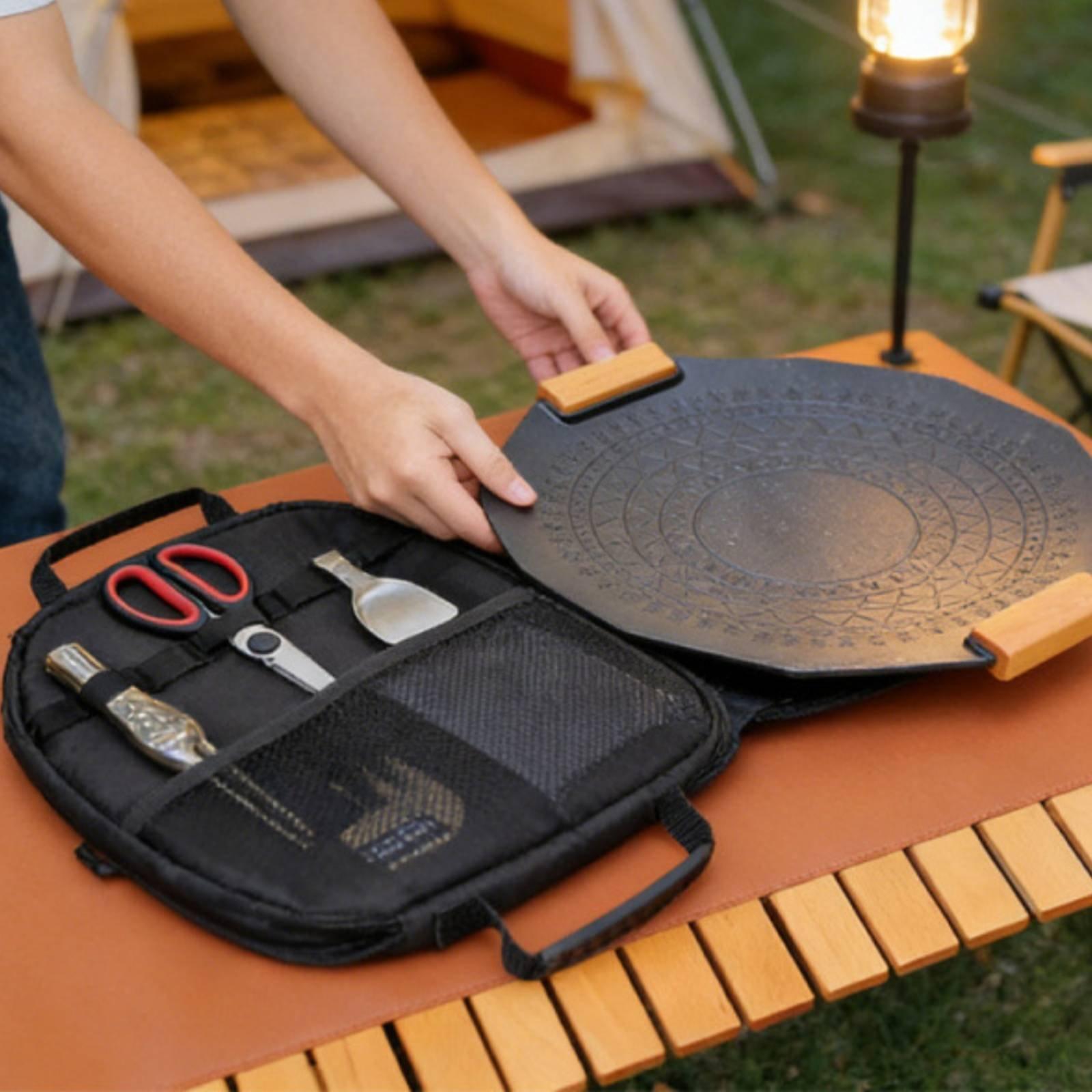 Frying Pan Storage Bag Portabl - Camping Cooking Frying Pan recension och pris
