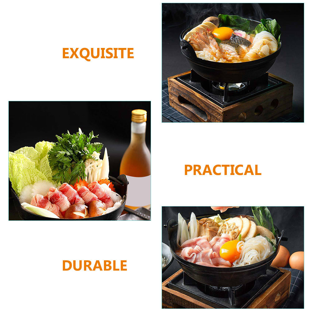 Cast Iron Japanese Hot Pot Suk - Japanese Camping Cooking recension och pris