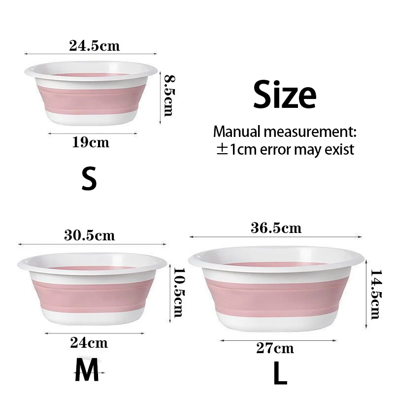 Plastic Wash Basin Folding Tub - Camping Cooking Dishes recension och pris