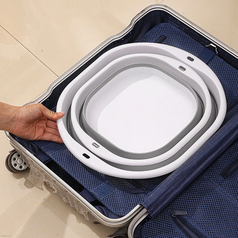 Plastic Wash Basin Folding Tub - Camping Cooking Dishes recension och pris