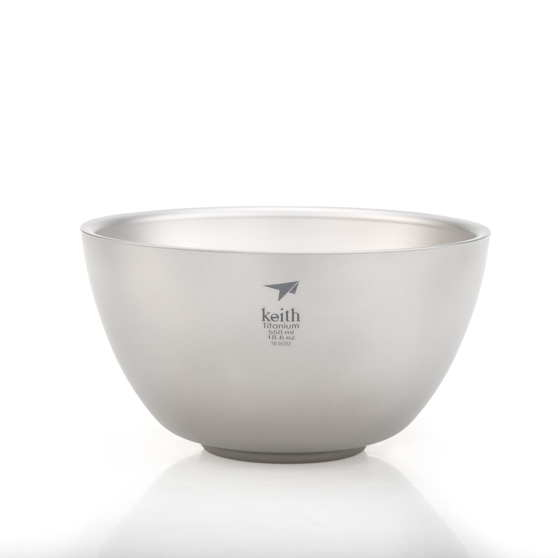 Keith Titanium Double Wall Bow - Camping Cooking Dishes recension och pris