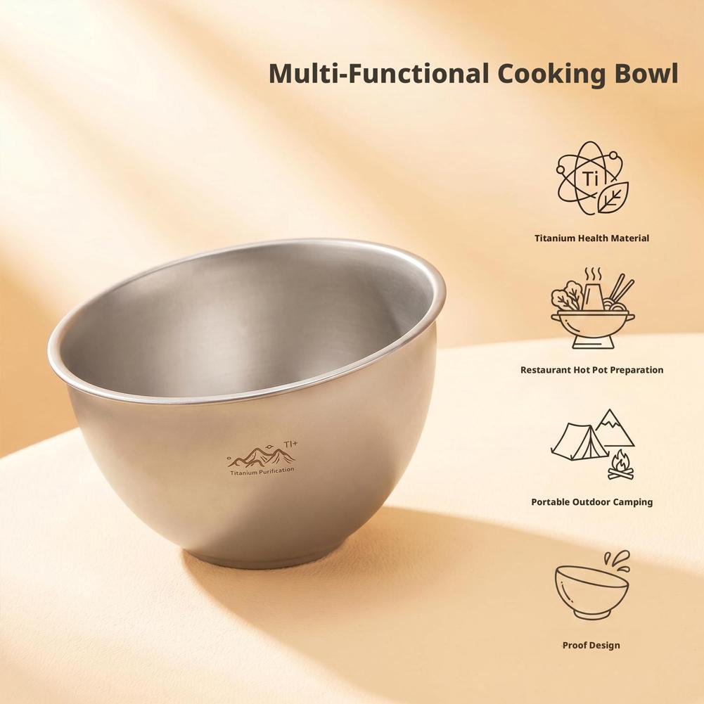 StainlessSteel Cooking Bowl Sl - Camping Cooking Dishes recension och pris
