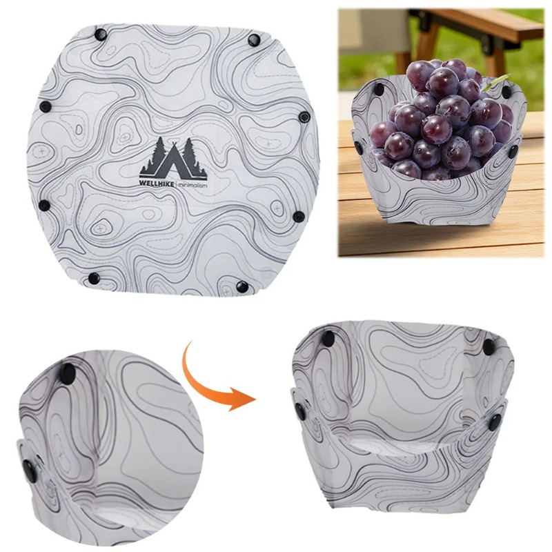 Foldable Camping Tableware Por - Camping Cooking Tray recension och pris