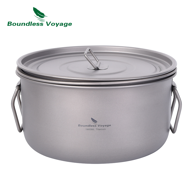 Boundless Voyage Camping Cooki - Camping Cooking Pan Set recension och pris