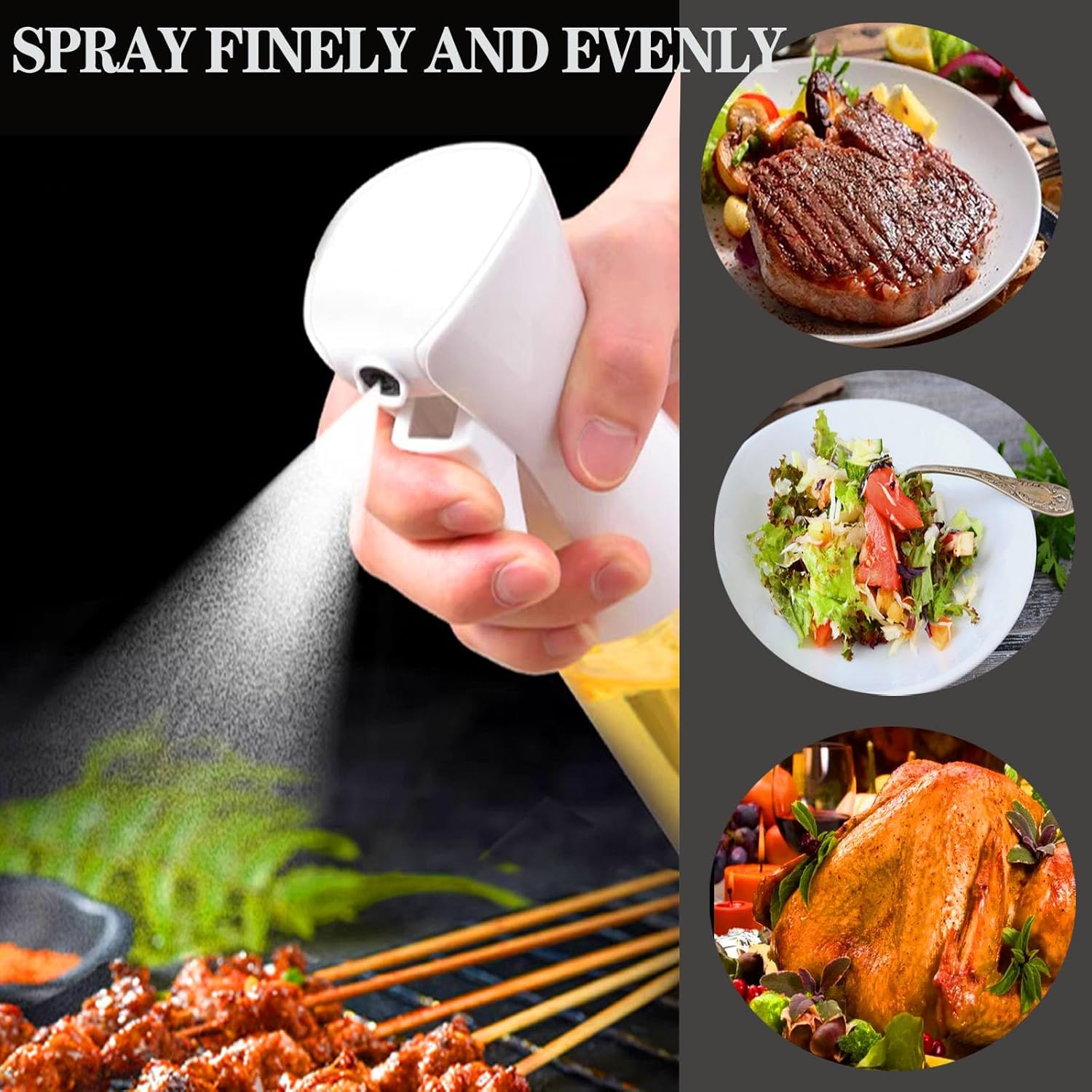 200/300ML Olive Oil Spray Bott - Camping Cooking Oil Container recension och pris